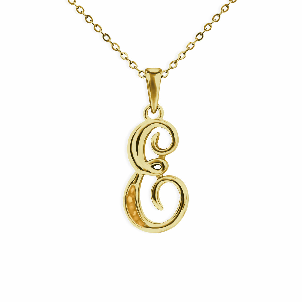 Load image into Gallery viewer, EverWith Alphabet Memorial Ashes Pendant - Letter E