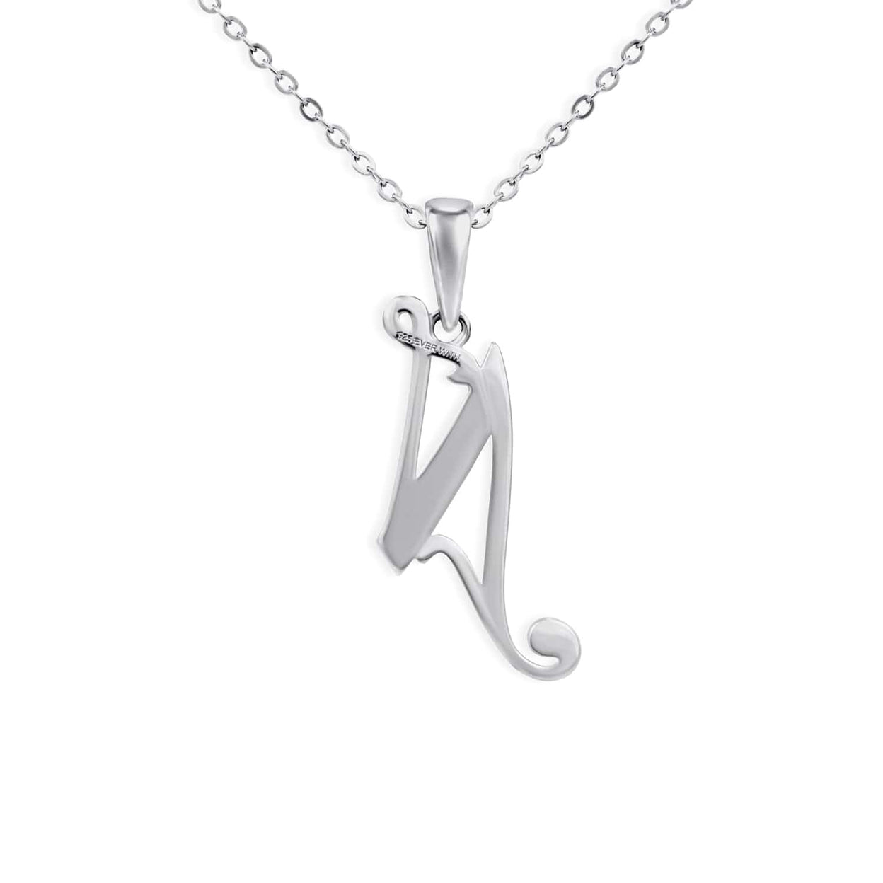 Load image into Gallery viewer, EverWith Alphabet Memorial Ashes Pendant - Letter N