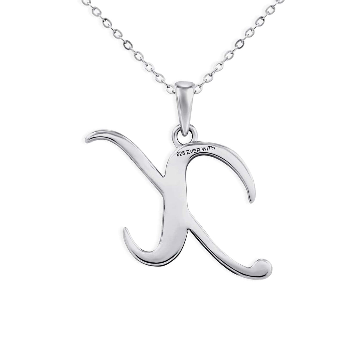 Load image into Gallery viewer, EverWith Alphabet Memorial Ashes Pendant - Letter X