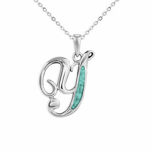 EverWith Alphabet Memorial Ashes Pendant - Letter Y