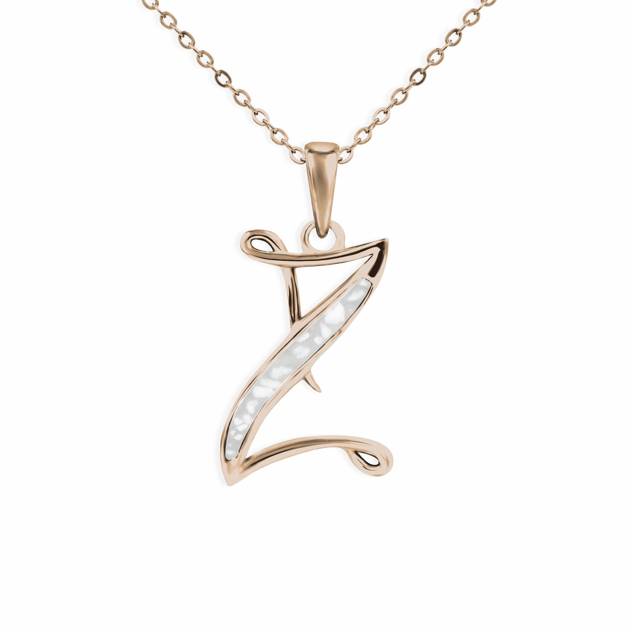 Load image into Gallery viewer, EverWith Alphabet Memorial Ashes Pendant - Letter Z