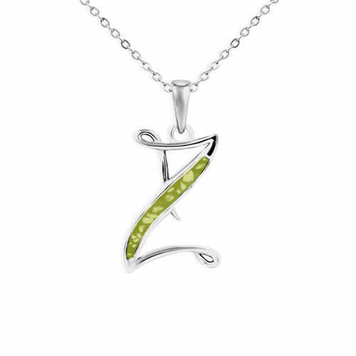 EverWith Alphabet Memorial Ashes Pendant - Letter Z