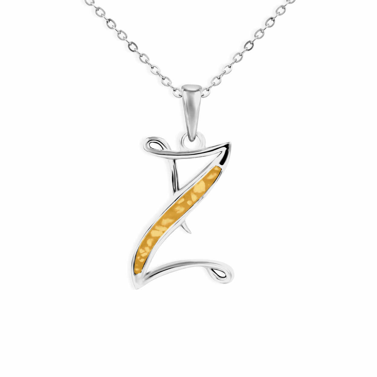 Load image into Gallery viewer, EverWith Alphabet Memorial Ashes Pendant - Letter Z