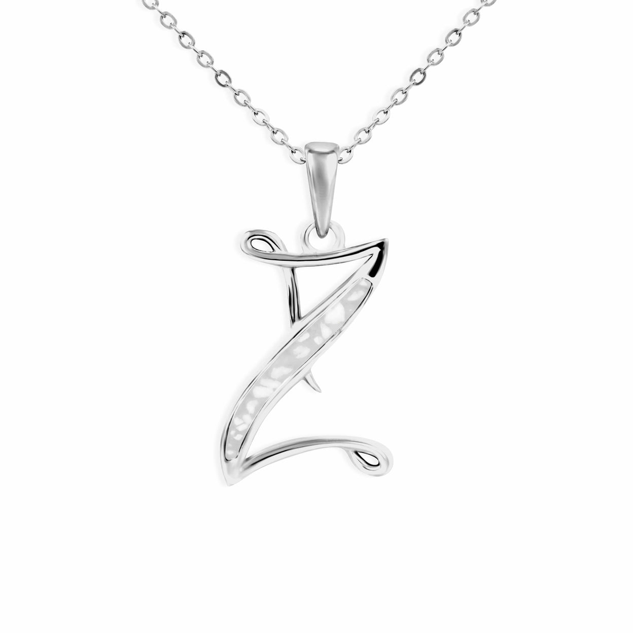 Load image into Gallery viewer, EverWith Alphabet Memorial Ashes Pendant - Letter Z