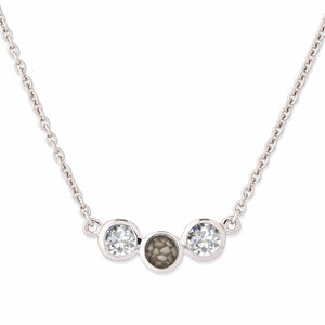 EverWith Ladies Three Of Us Memorial Ashes Necklace