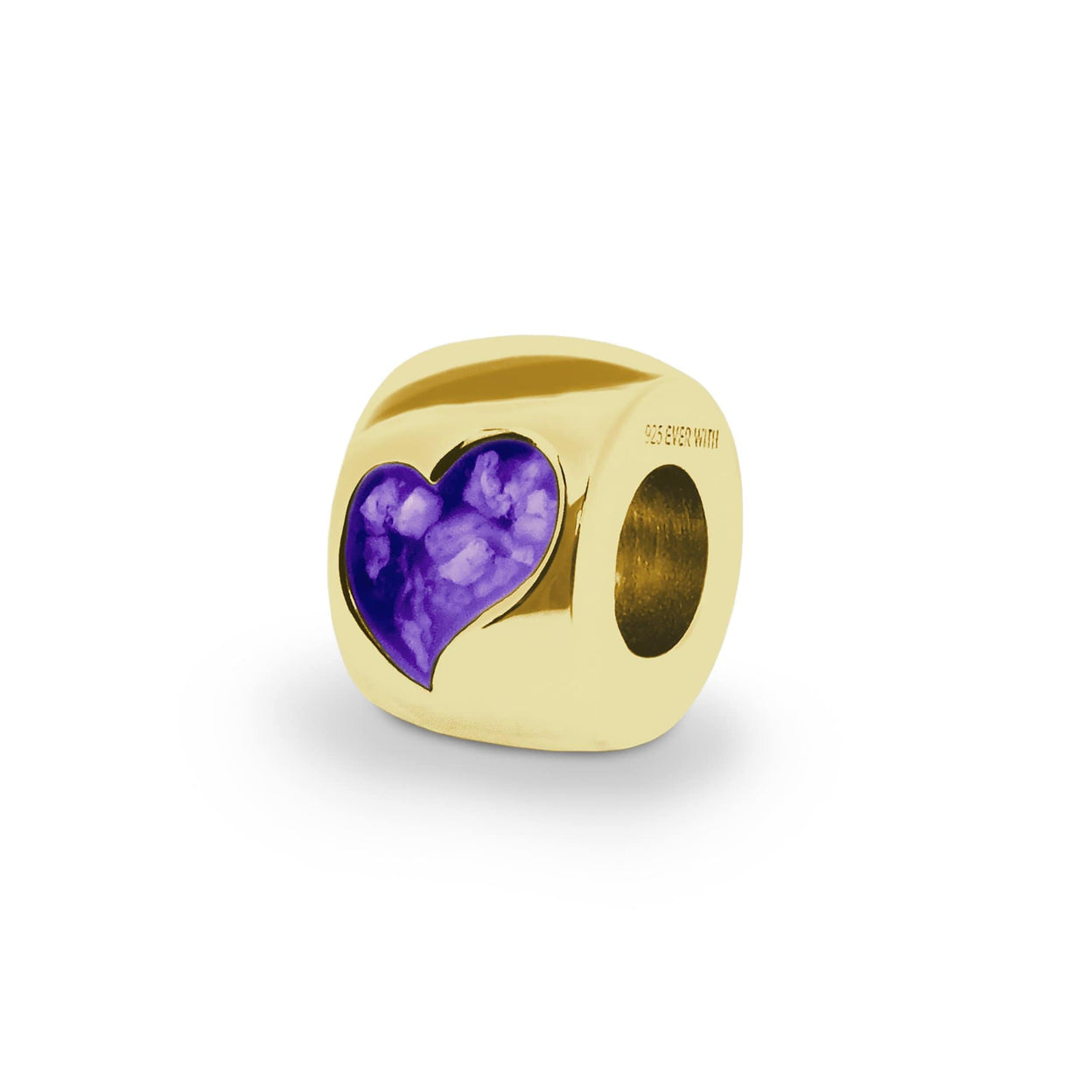 Load image into Gallery viewer, EverWith Cherish Memorial Ashes Charm Bead with Fine Crystals