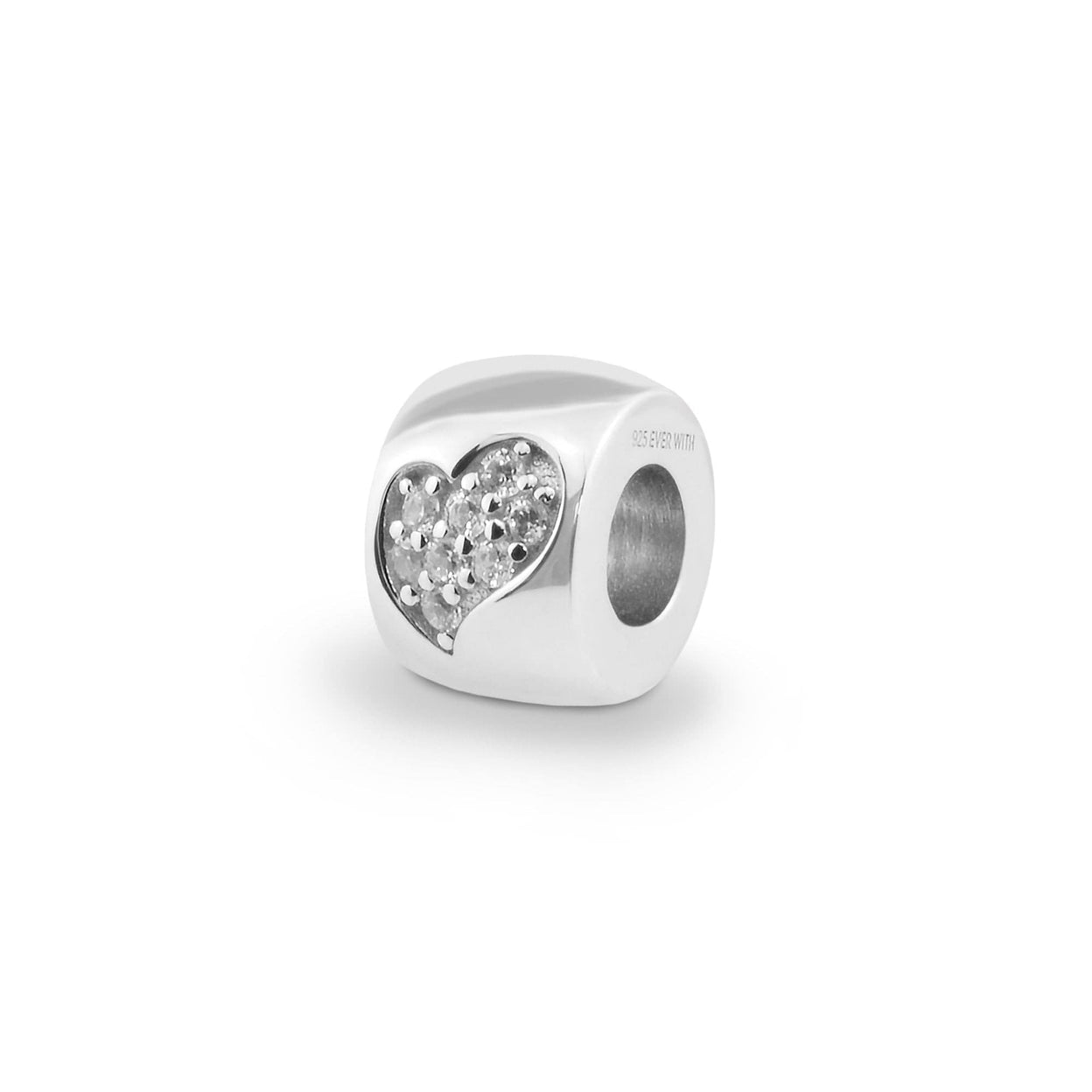 Load image into Gallery viewer, EverWith Cherish Memorial Ashes Charm Bead with Fine Crystals