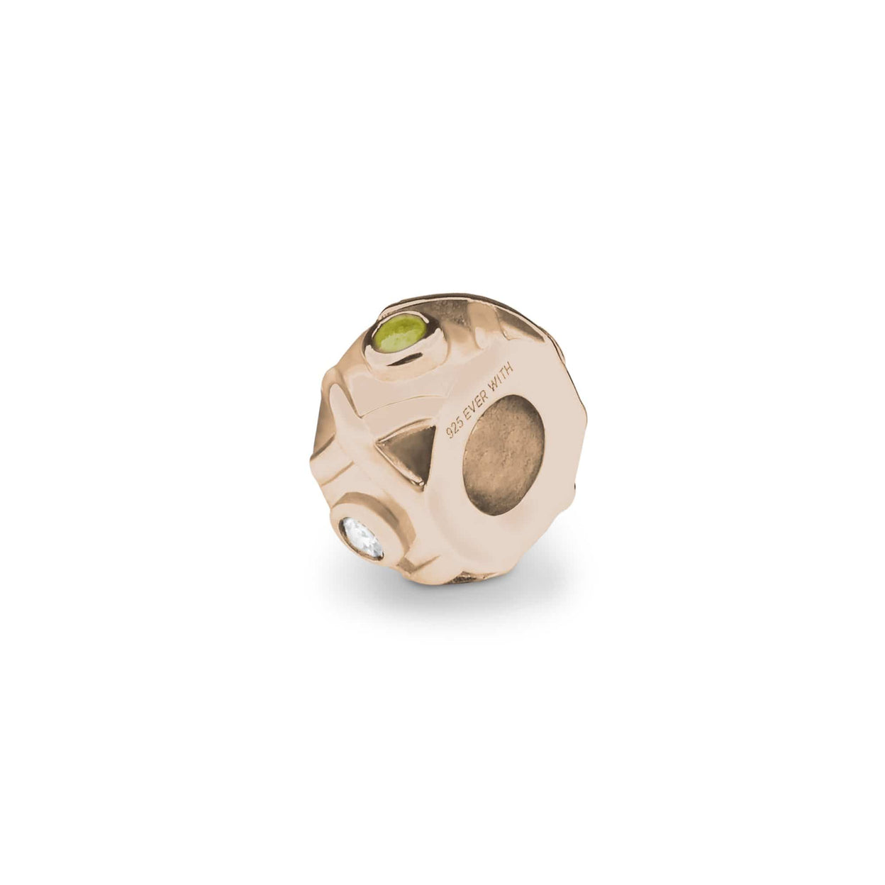 Load image into Gallery viewer, EverWith Peace Memorial Ashes Charm Bead with Fine Crystals