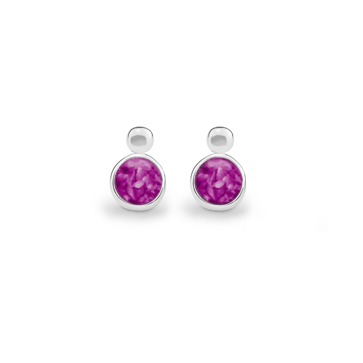 Load image into Gallery viewer, EverWith Delicate Drop Memorial Ashes Earrings