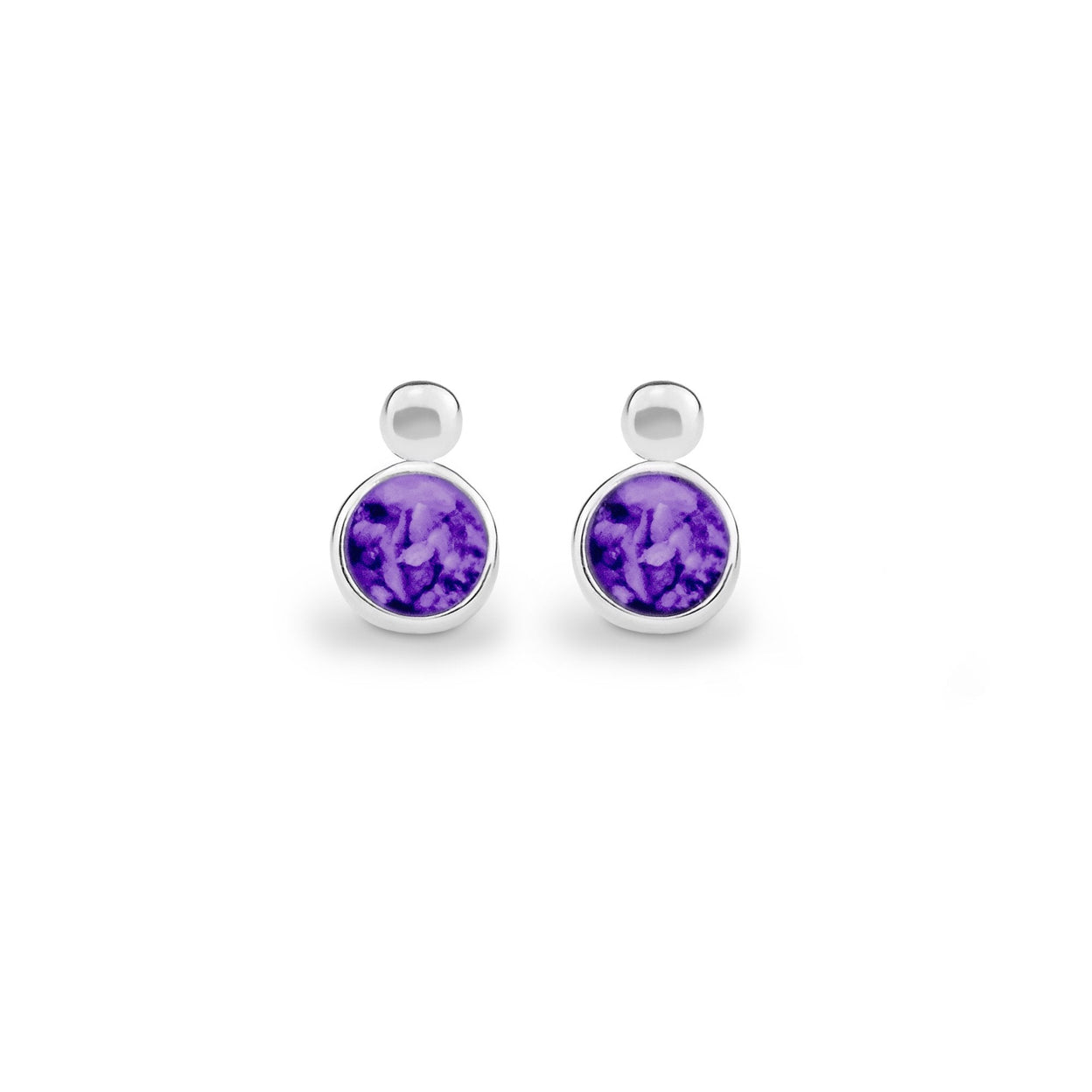 Load image into Gallery viewer, EverWith Delicate Drop Memorial Ashes Earrings