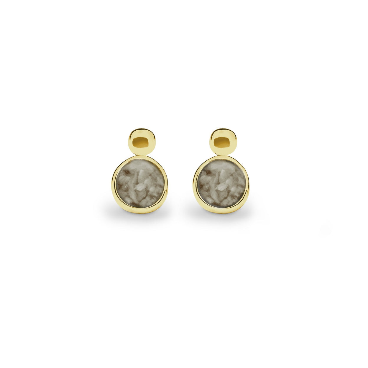 Load image into Gallery viewer, EverWith Delicate Drop Memorial Ashes Earrings