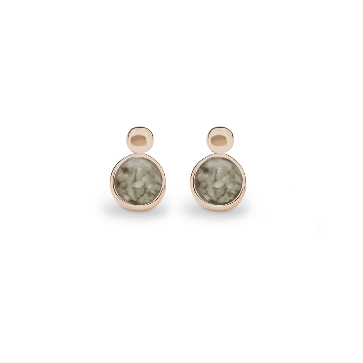 Load image into Gallery viewer, EverWith Delicate Drop Memorial Ashes Earrings