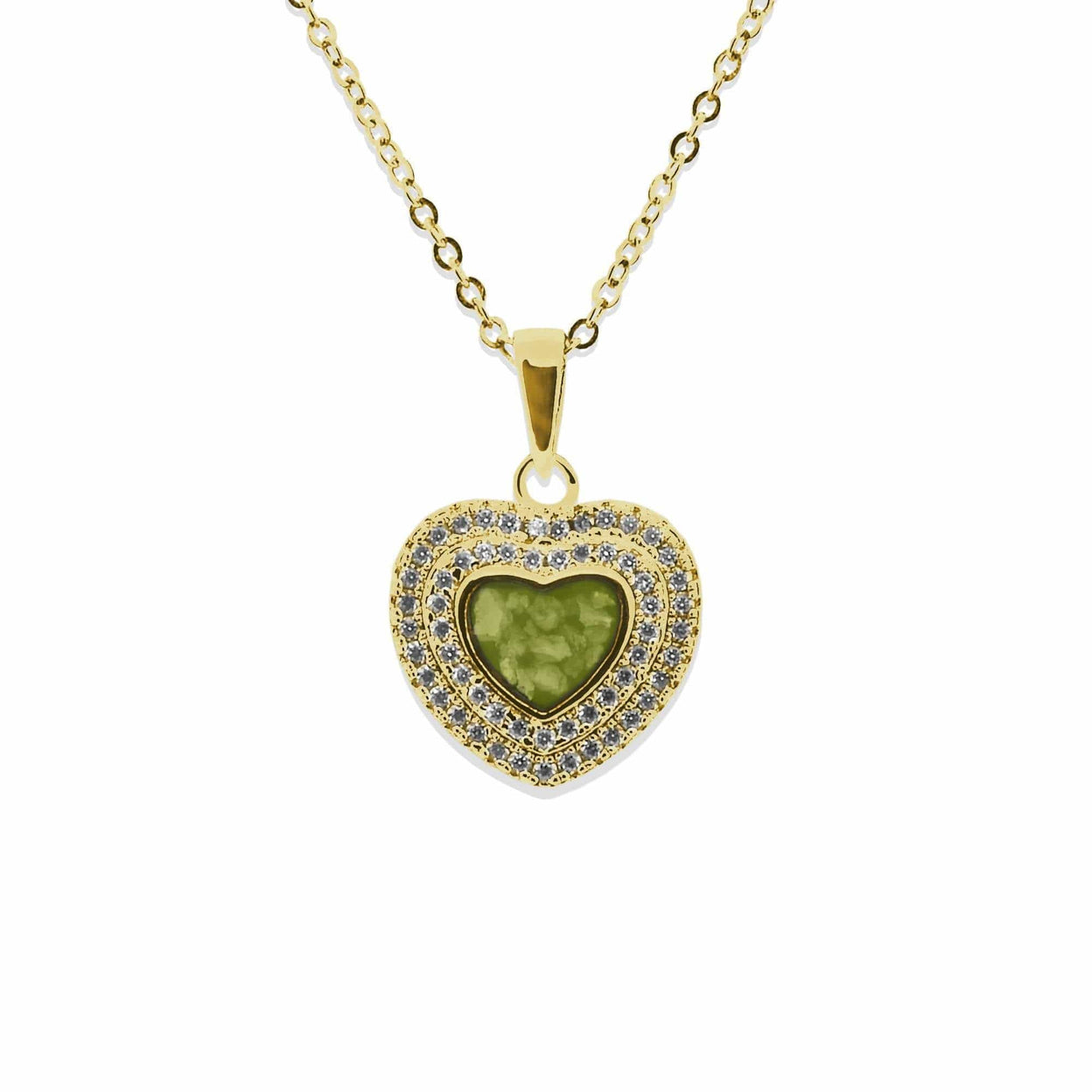 Load image into Gallery viewer, EverWith Ladies Cherish Memorial Ashes Pendant with Fine Crystals