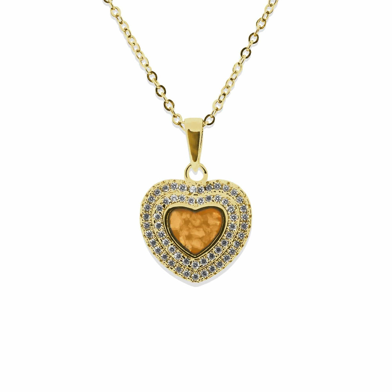 Load image into Gallery viewer, EverWith Ladies Cherish Memorial Ashes Pendant with Fine Crystals