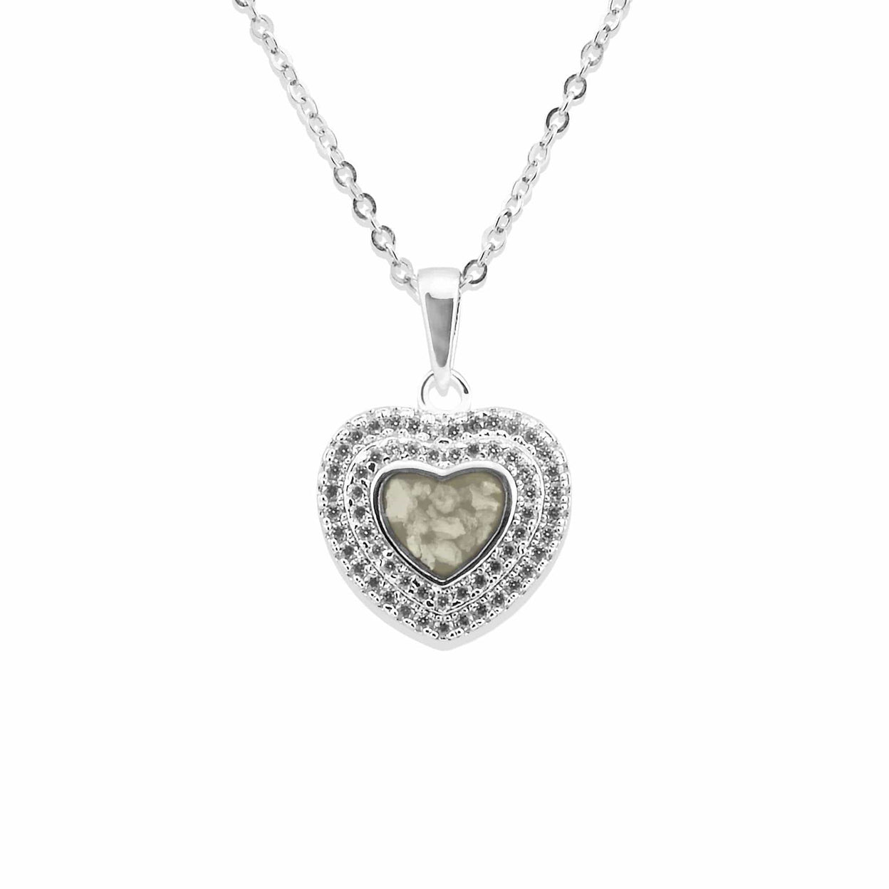 Load image into Gallery viewer, EverWith Ladies Cherish Memorial Ashes Pendant with Fine Crystals