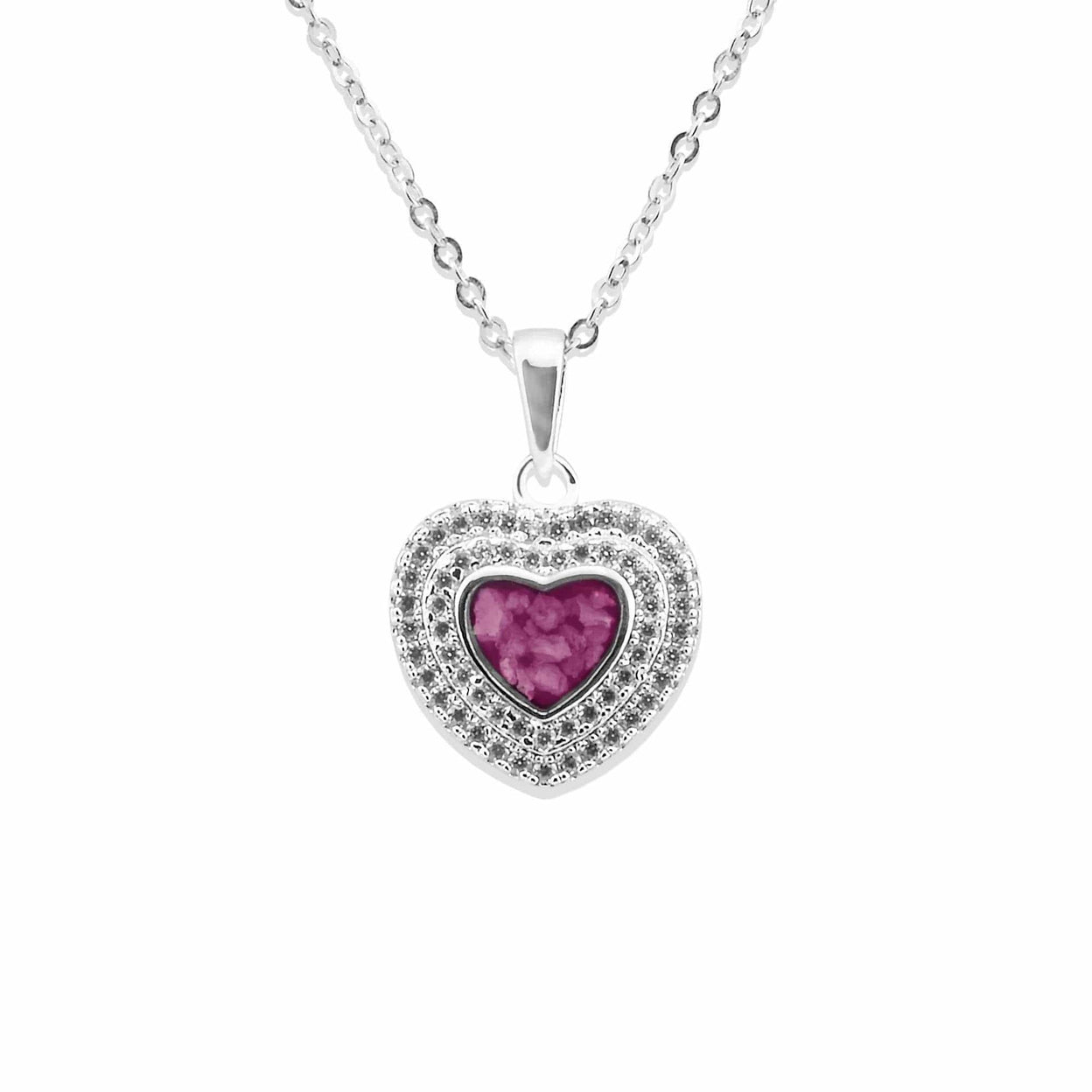 Load image into Gallery viewer, EverWith Ladies Cherish Memorial Ashes Pendant with Fine Crystals