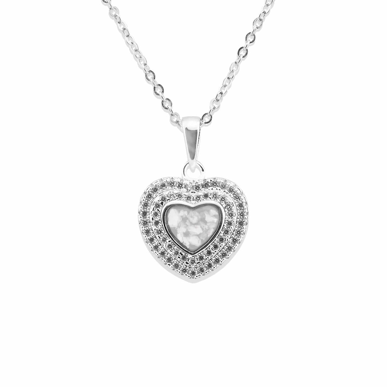 Load image into Gallery viewer, EverWith Ladies Cherish Memorial Ashes Pendant with Fine Crystals