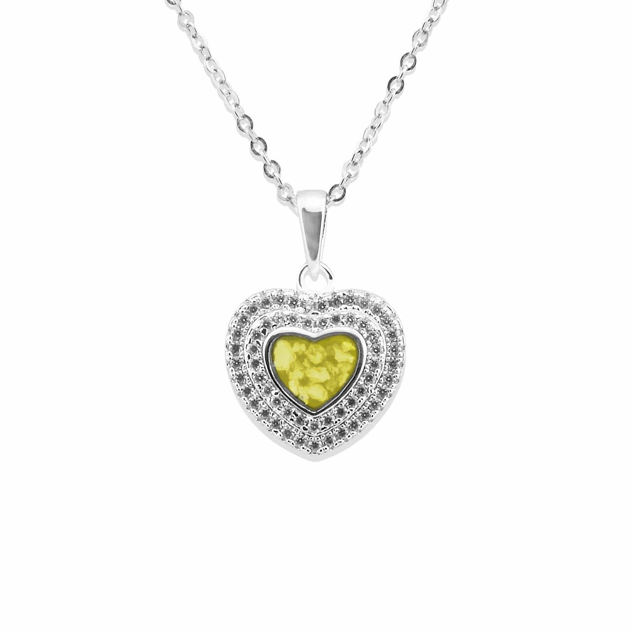 Load image into Gallery viewer, EverWith Ladies Cherish Memorial Ashes Pendant with Fine Crystals