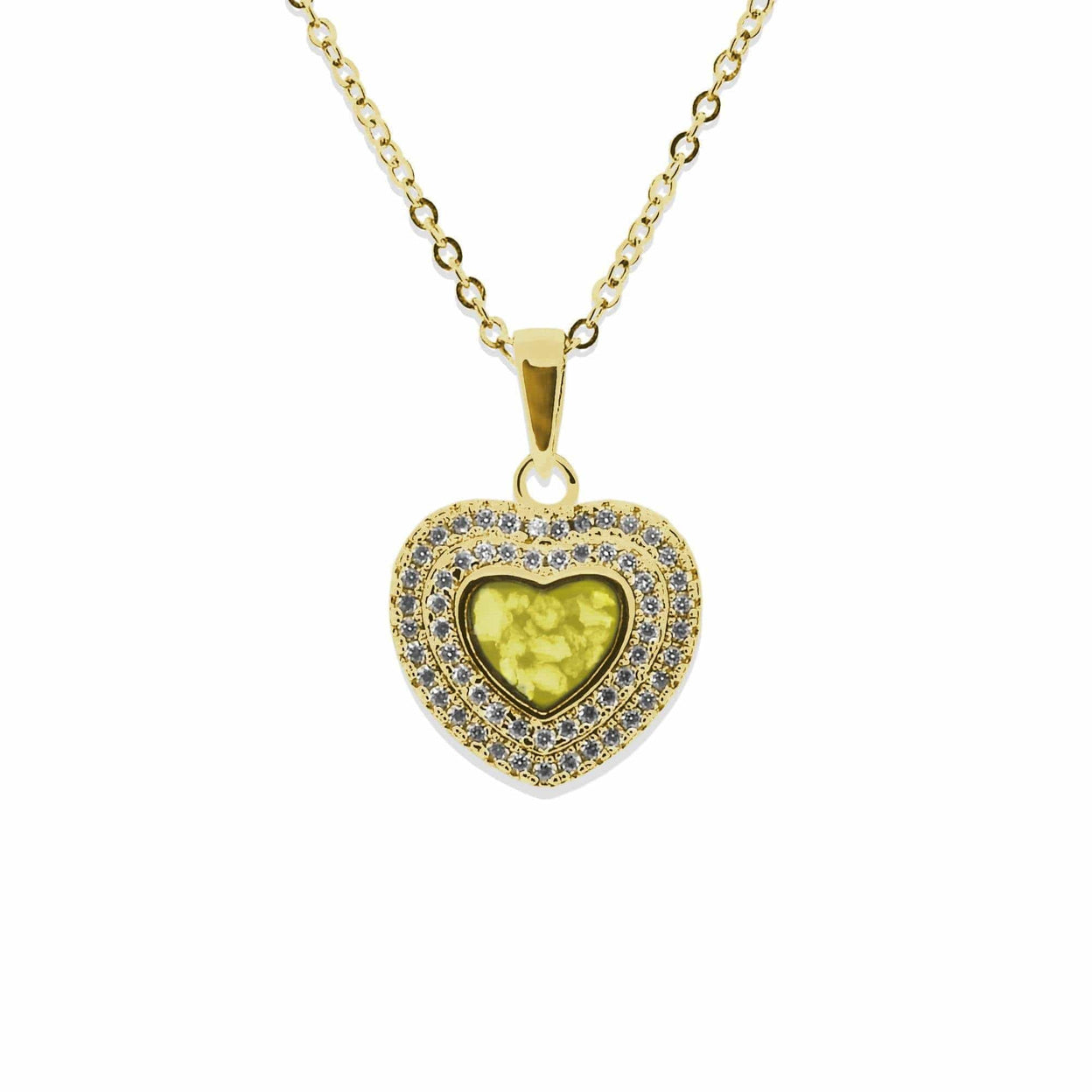 Load image into Gallery viewer, EverWith Ladies Cherish Memorial Ashes Pendant with Fine Crystals