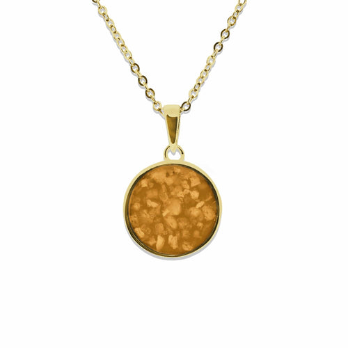 EverWith Ladies Classic Round Memorial Ashes Pendant