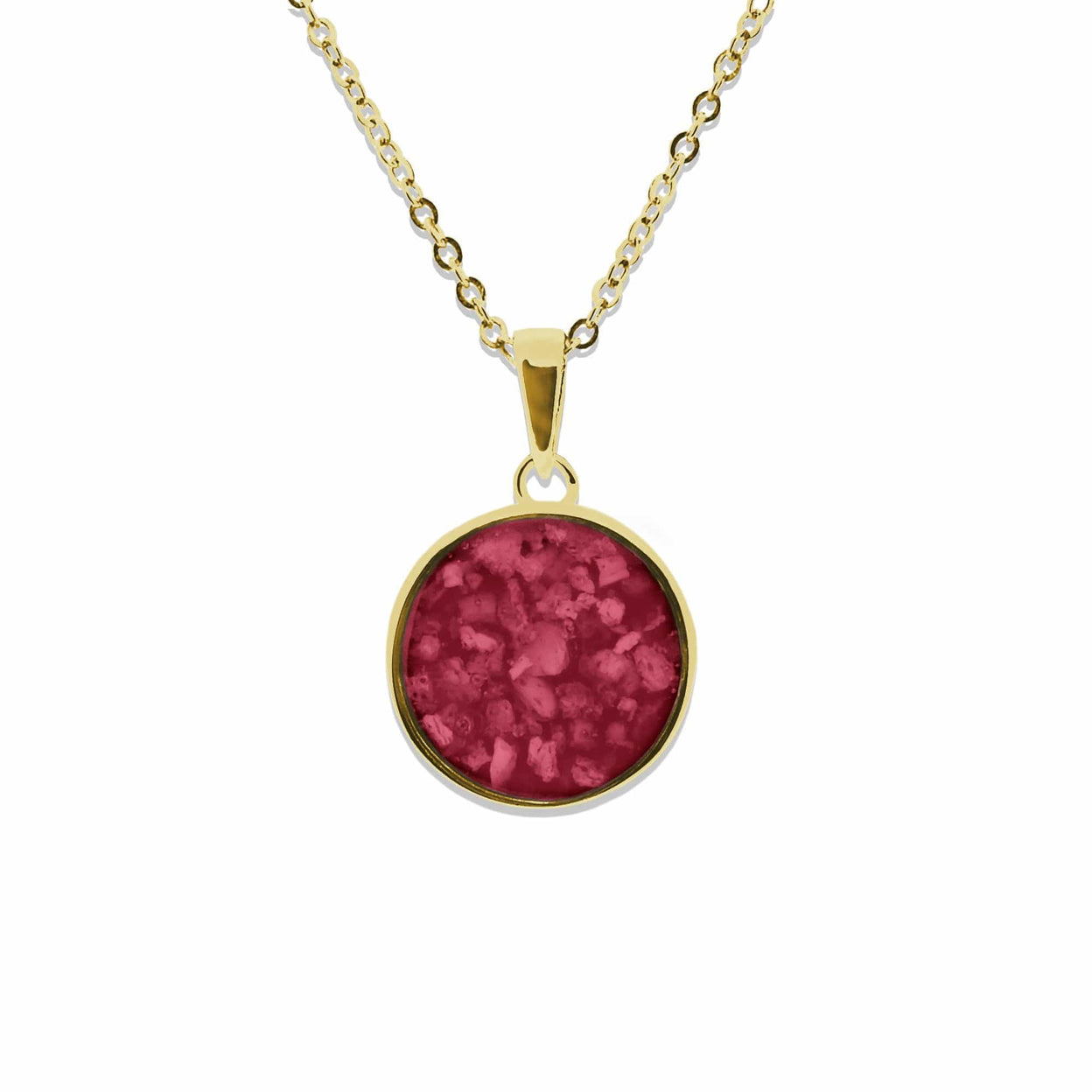 Load image into Gallery viewer, EverWith Ladies Classic Round Memorial Ashes Pendant