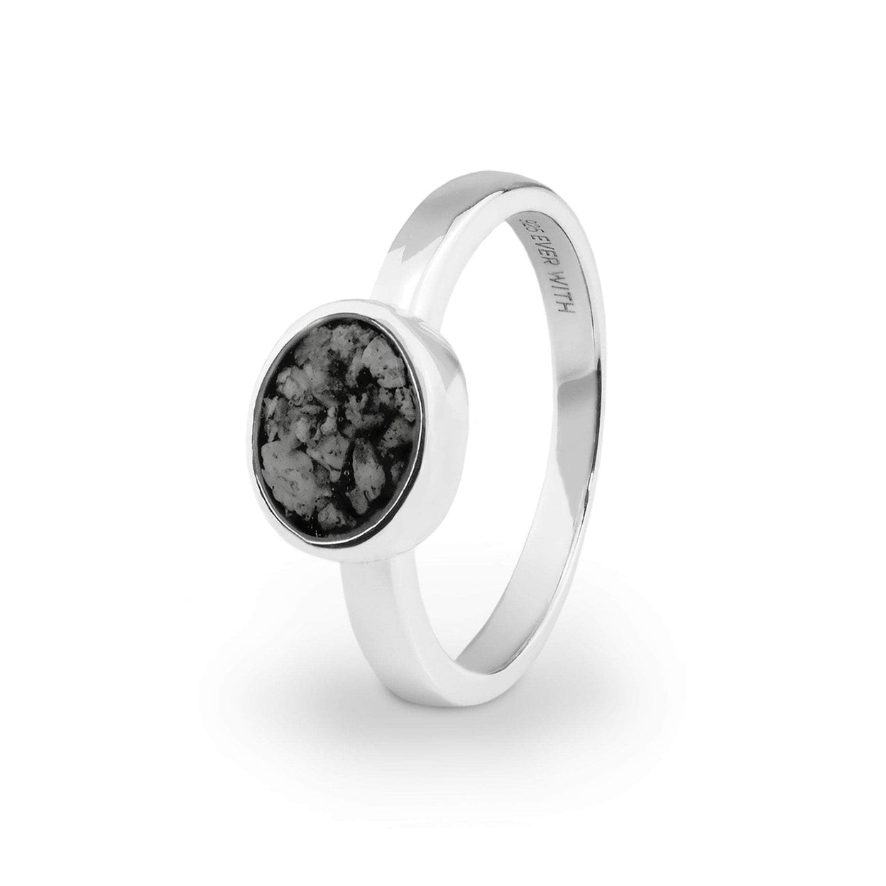 Load image into Gallery viewer, EverWith Ladies Oval Memorial Ashes Ring