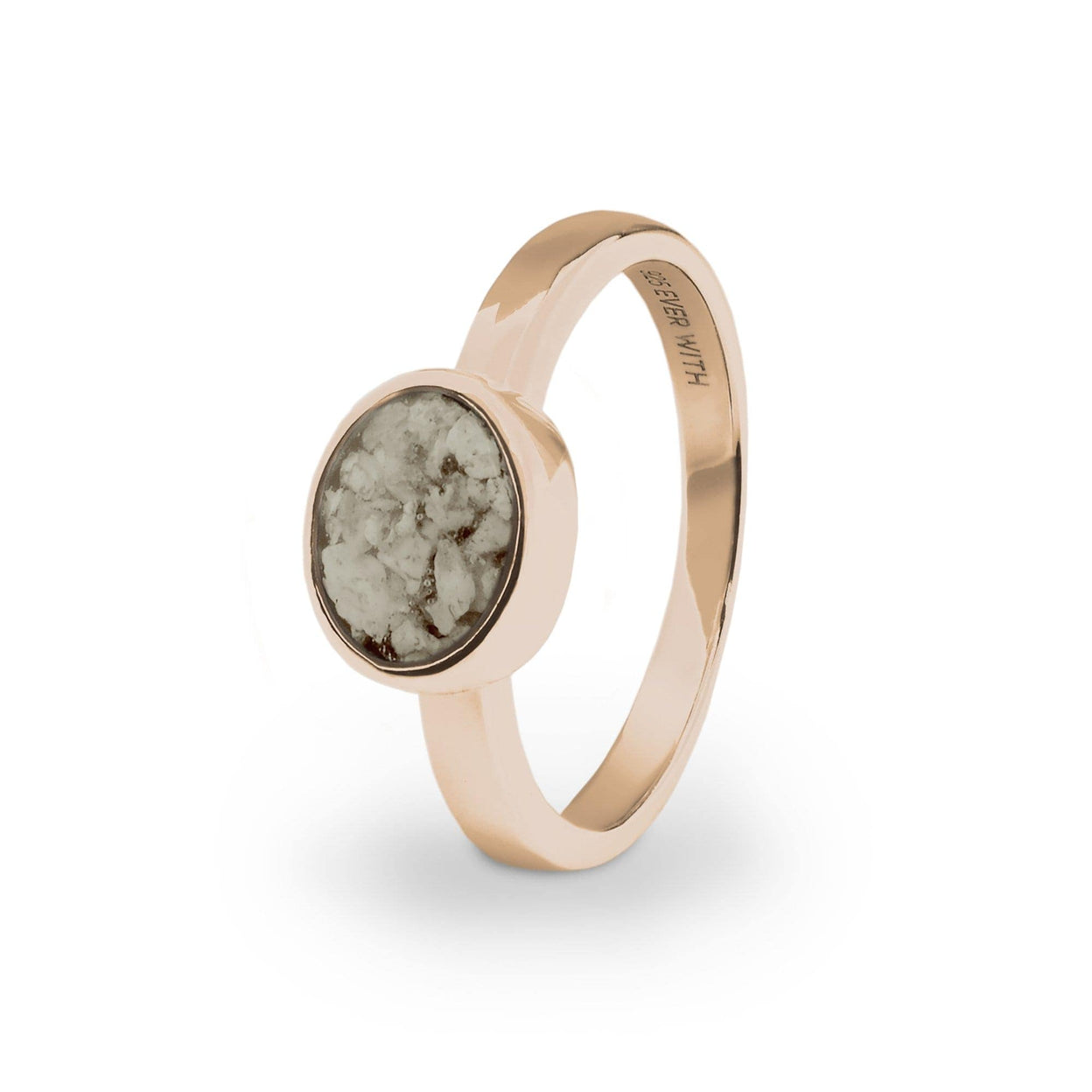 Load image into Gallery viewer, EverWith Ladies Oval Memorial Ashes Ring