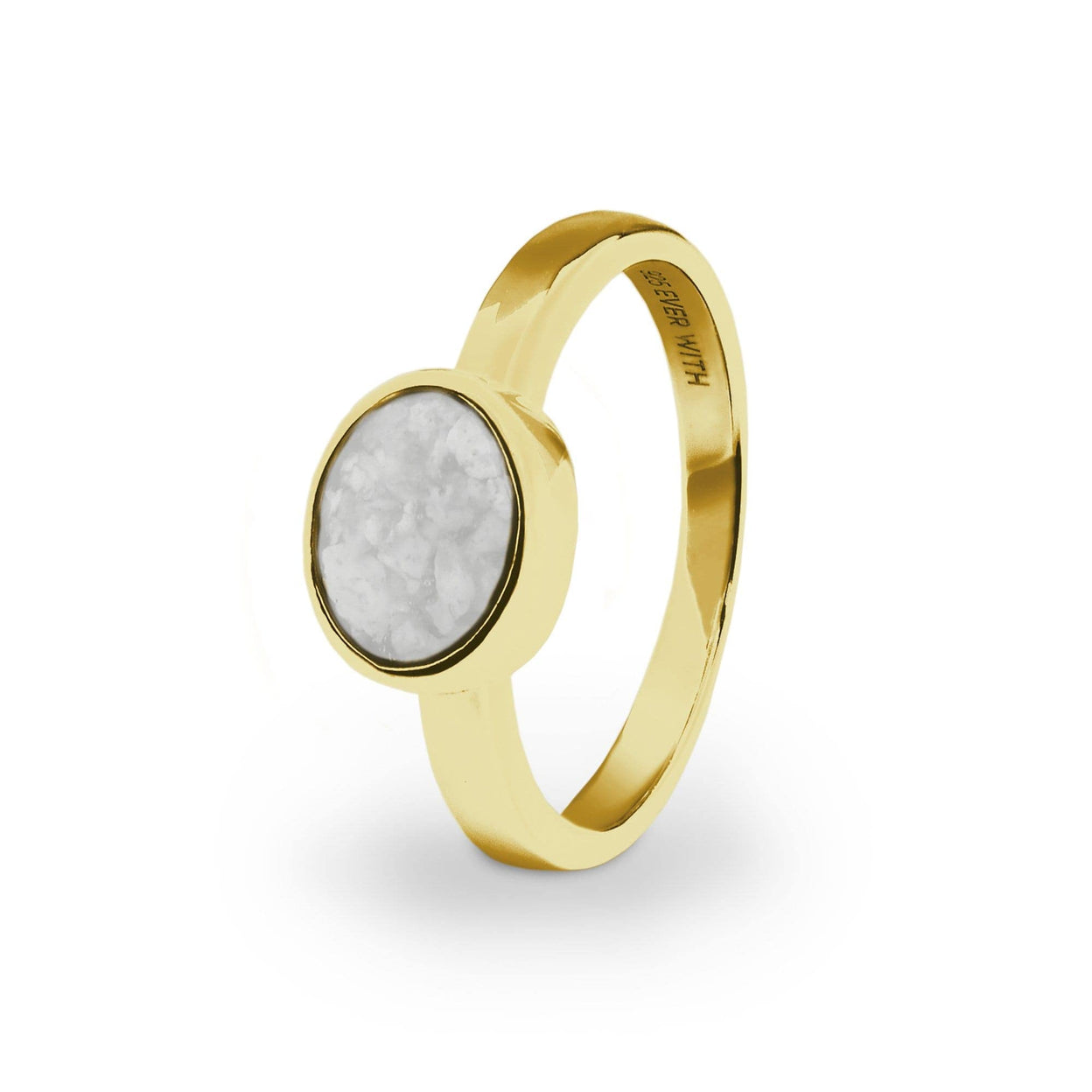 Load image into Gallery viewer, EverWith Ladies Oval Memorial Ashes Ring