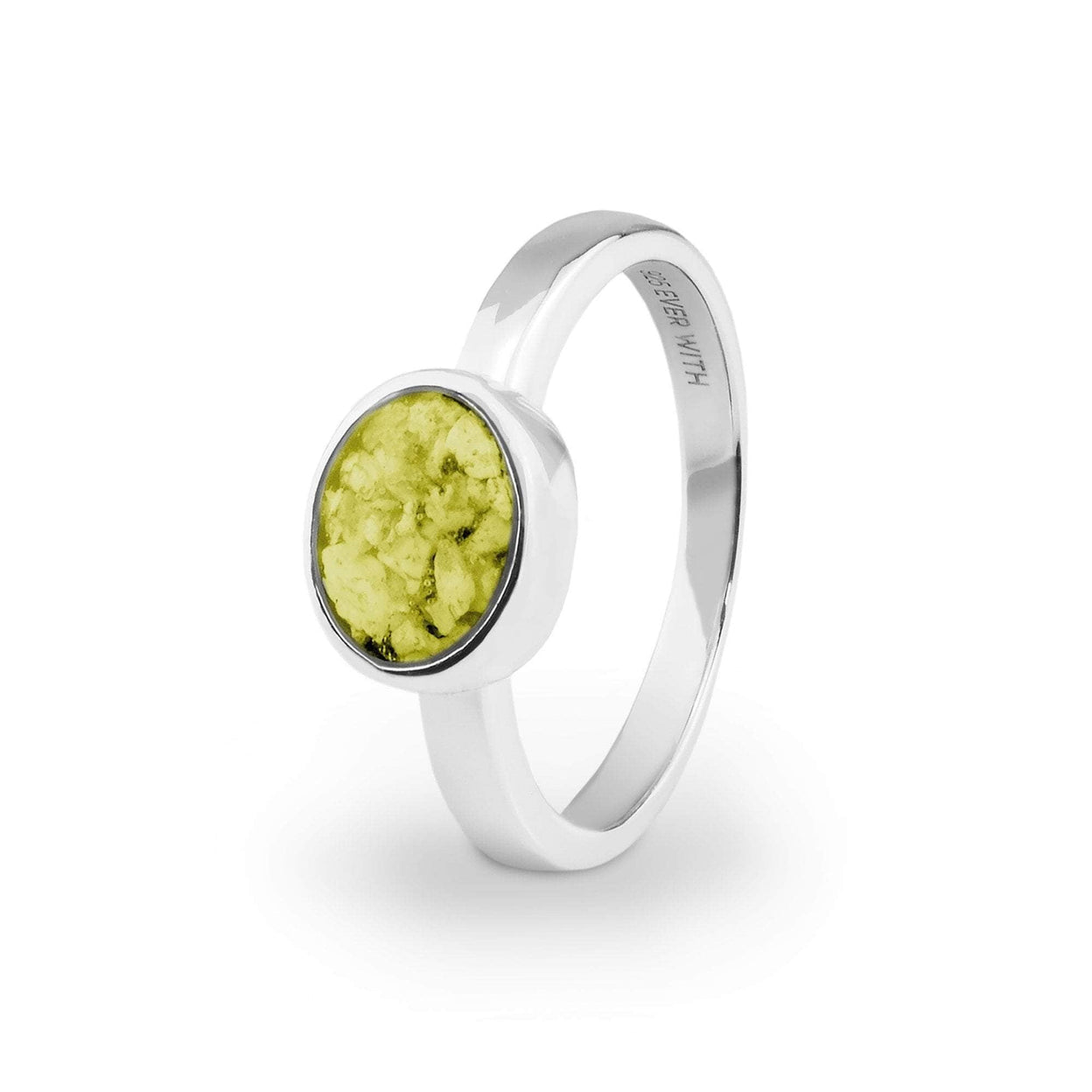 Load image into Gallery viewer, EverWith Ladies Oval Memorial Ashes Ring