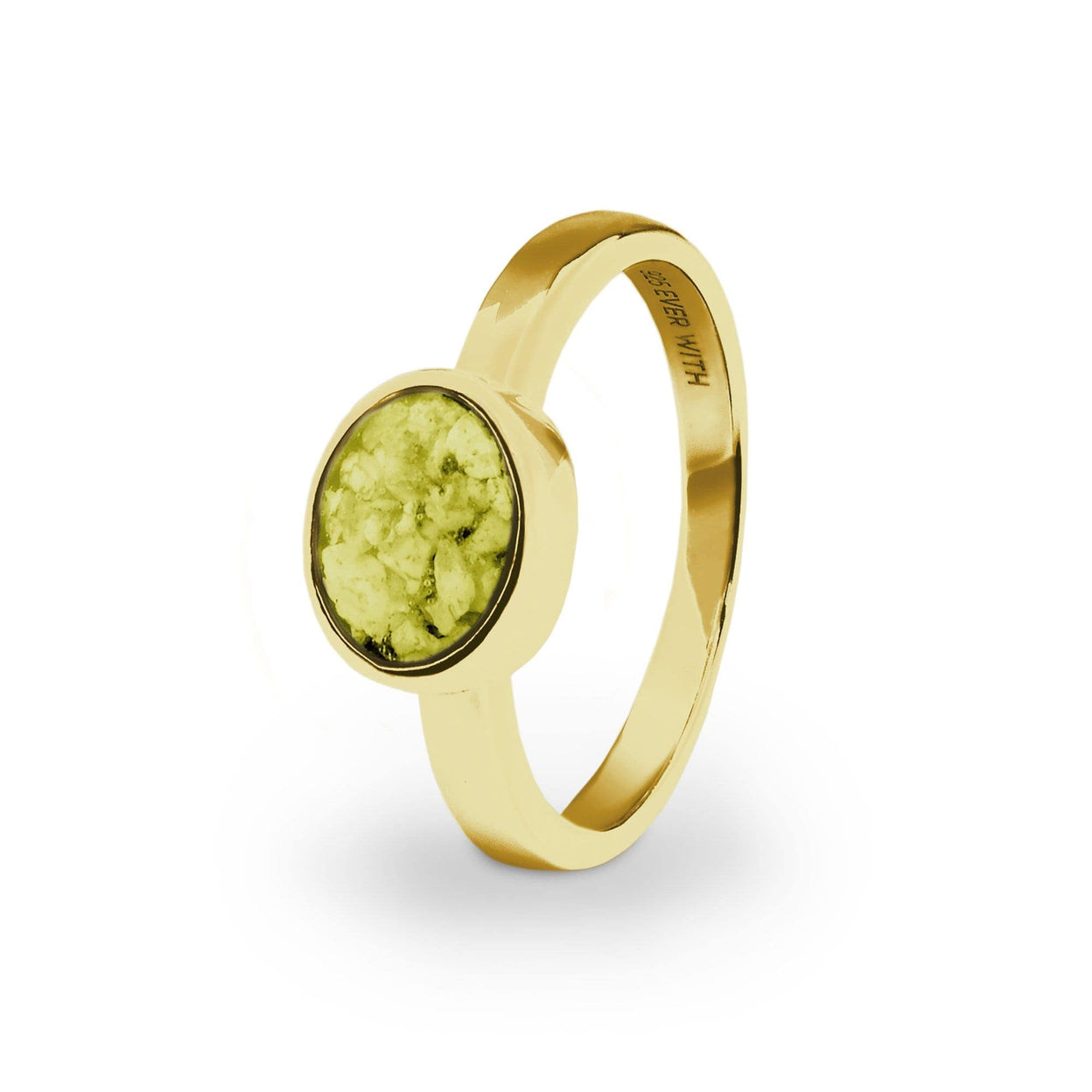 Load image into Gallery viewer, EverWith Ladies Oval Memorial Ashes Ring