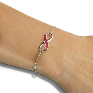 EverWith Ladies Infinity Memorial Ashes Bracelet