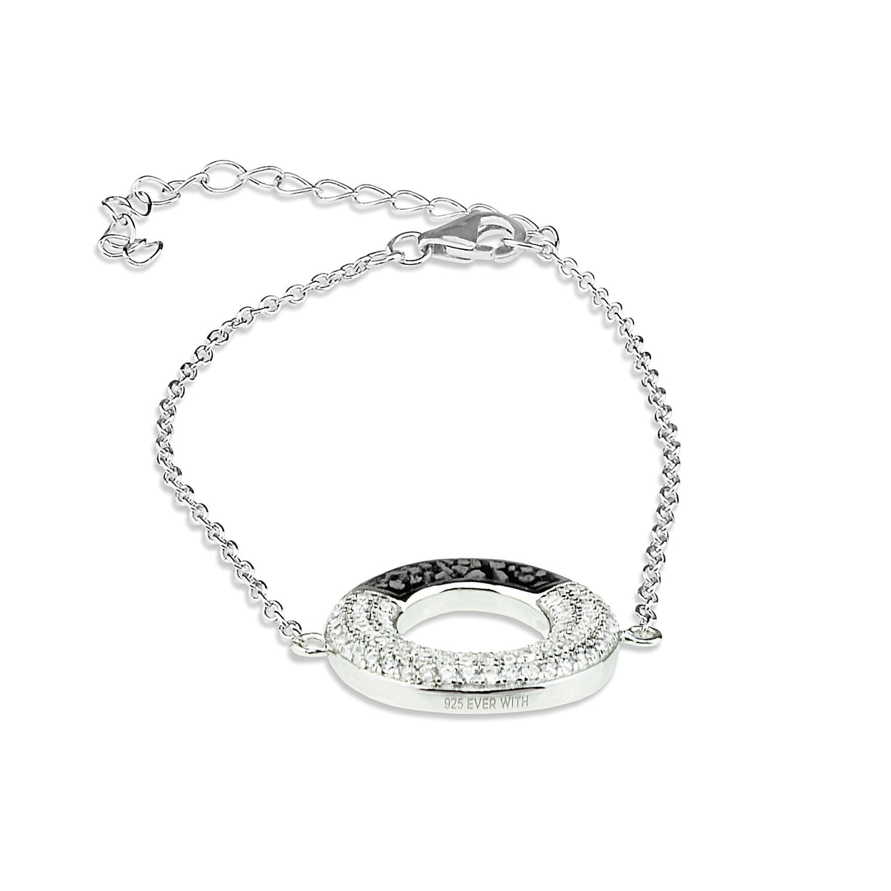 Load image into Gallery viewer, EverWith Ladies Eternal Memorial Ashes Bracelet with Fine Crystals