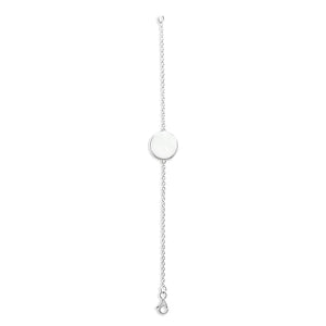 EverWith Ladies Classic Round Memorial Ashes Bracelet