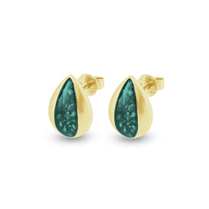 EverWith Ladies Rondure Teardrop Memorial Ashes Earrings