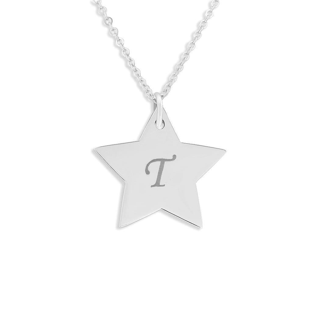 Load image into Gallery viewer, EverWith Engraved Star Standard Engraving Pendant