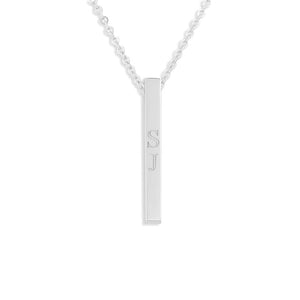 EverWith Engraved Long Bar Memorial Standard Engraving Pendant