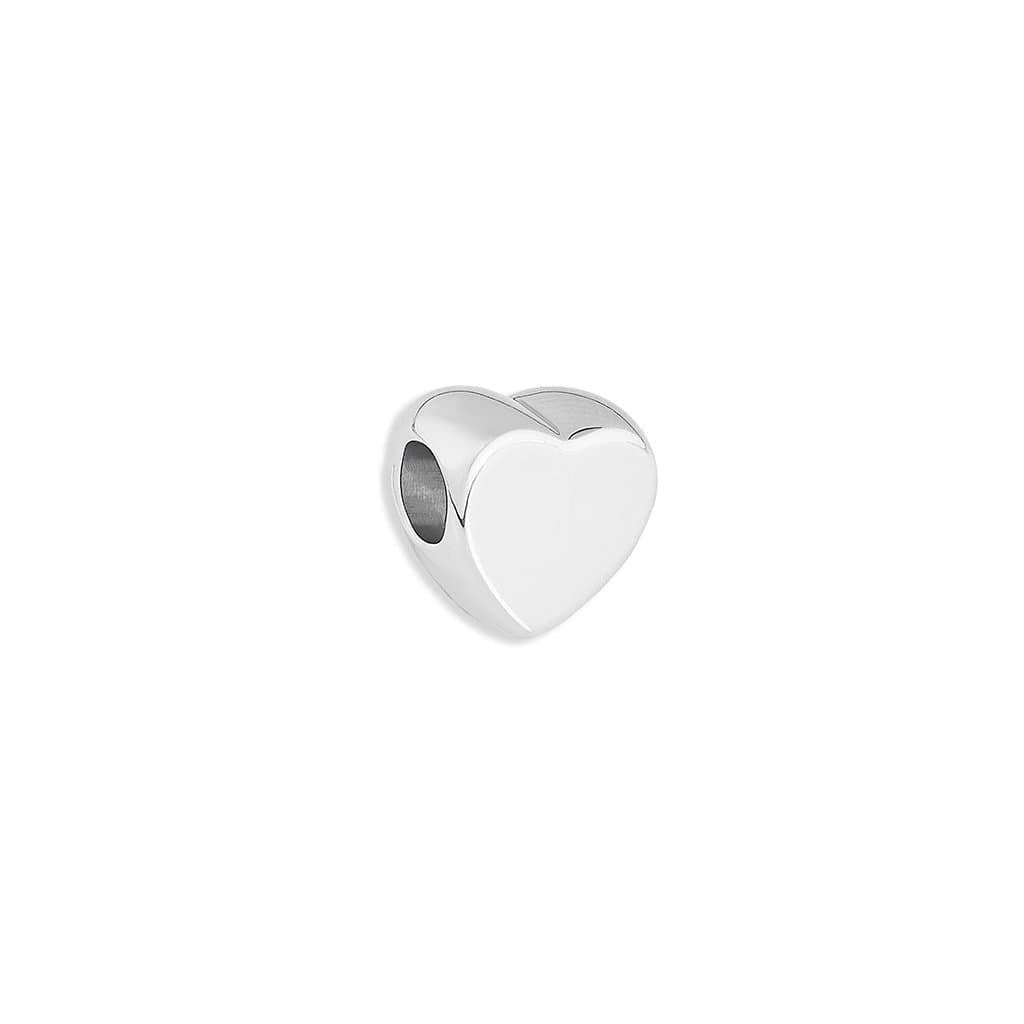 Load image into Gallery viewer, EverWith Engraved Heart Pawprint Memorial Charm Bead