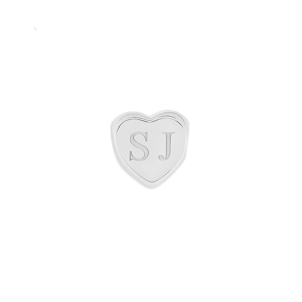 Load image into Gallery viewer, EverWith Engraved Heart Standard Engraving Memorial Charm Bead