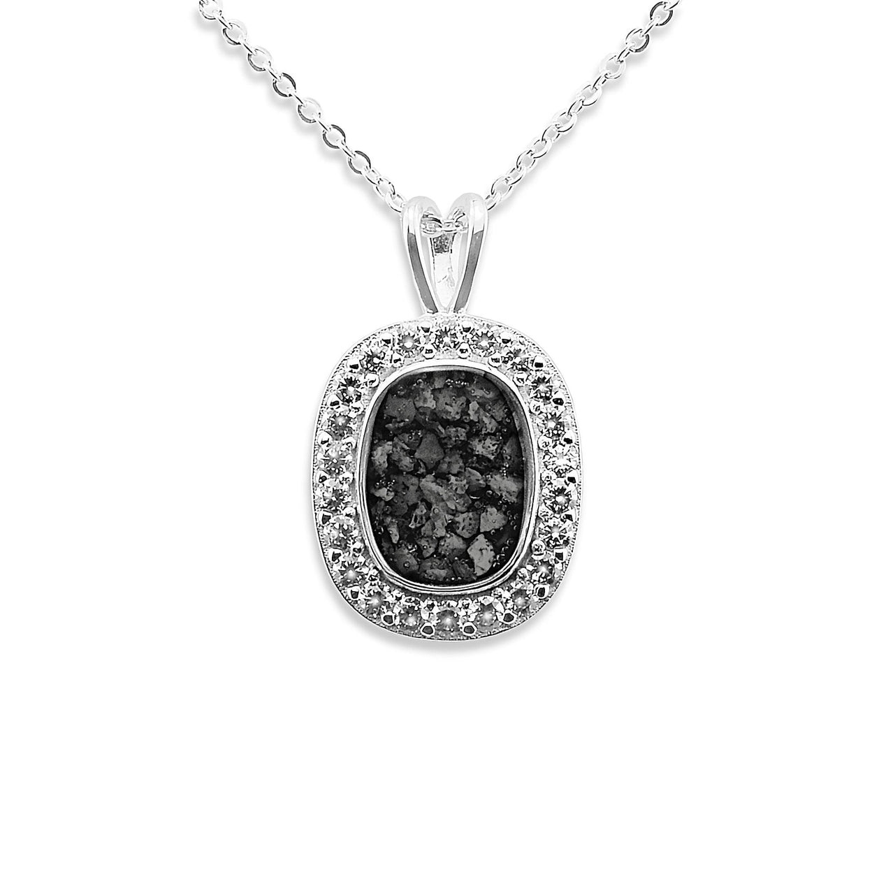 Load image into Gallery viewer, EverWith Ladies Treasure Memorial Ashes Pendant with Fine Crystals