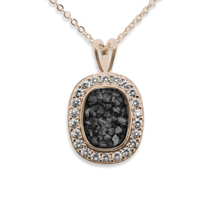 EverWith Ladies Treasure Memorial Ashes Pendant with Fine Crystals