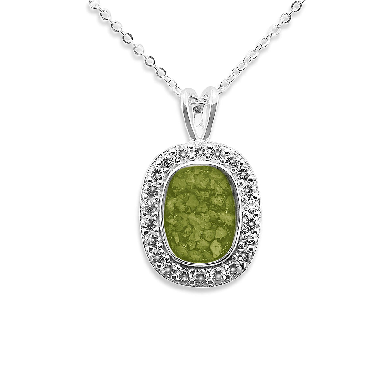 Load image into Gallery viewer, EverWith Ladies Treasure Memorial Ashes Pendant with Fine Crystals