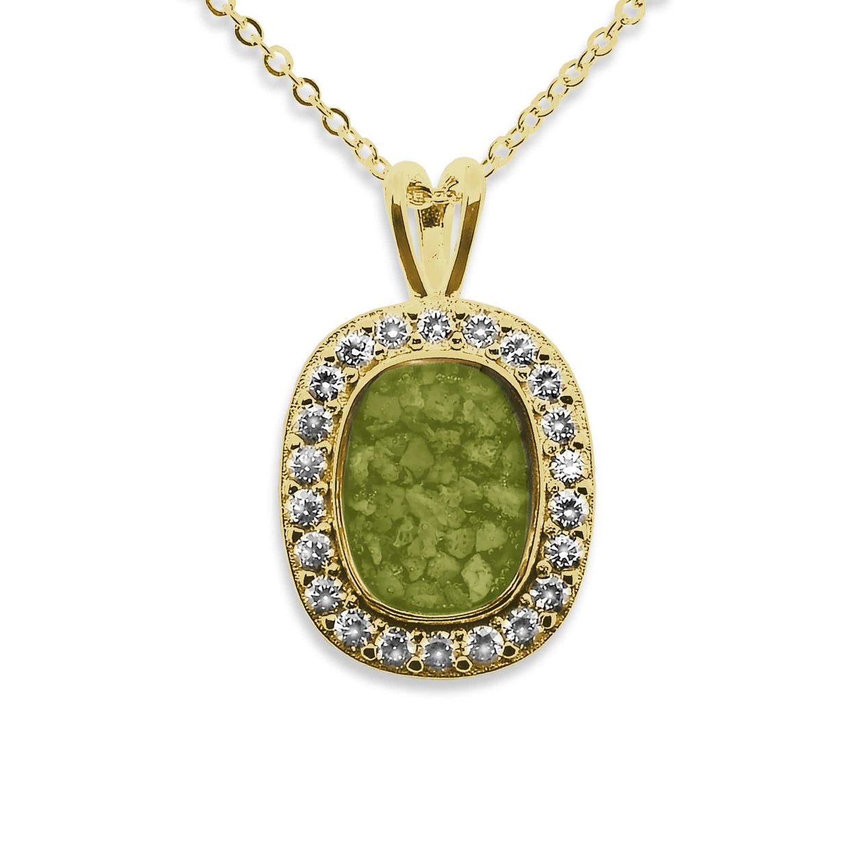 Load image into Gallery viewer, EverWith Ladies Treasure Memorial Ashes Pendant with Fine Crystals