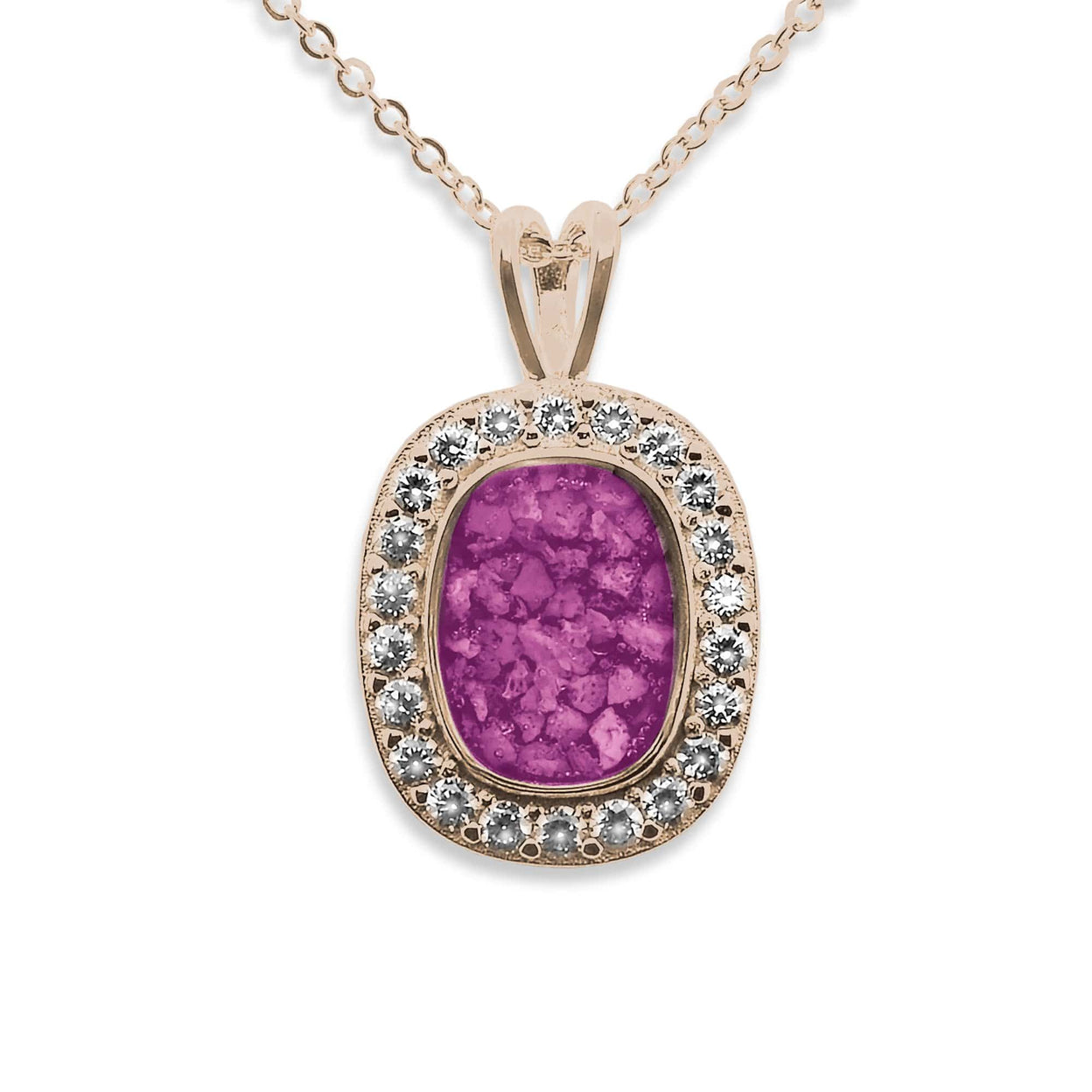 Load image into Gallery viewer, EverWith Ladies Treasure Memorial Ashes Pendant with Fine Crystals