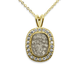 EverWith Ladies Treasure Memorial Ashes Pendant with Fine Crystals