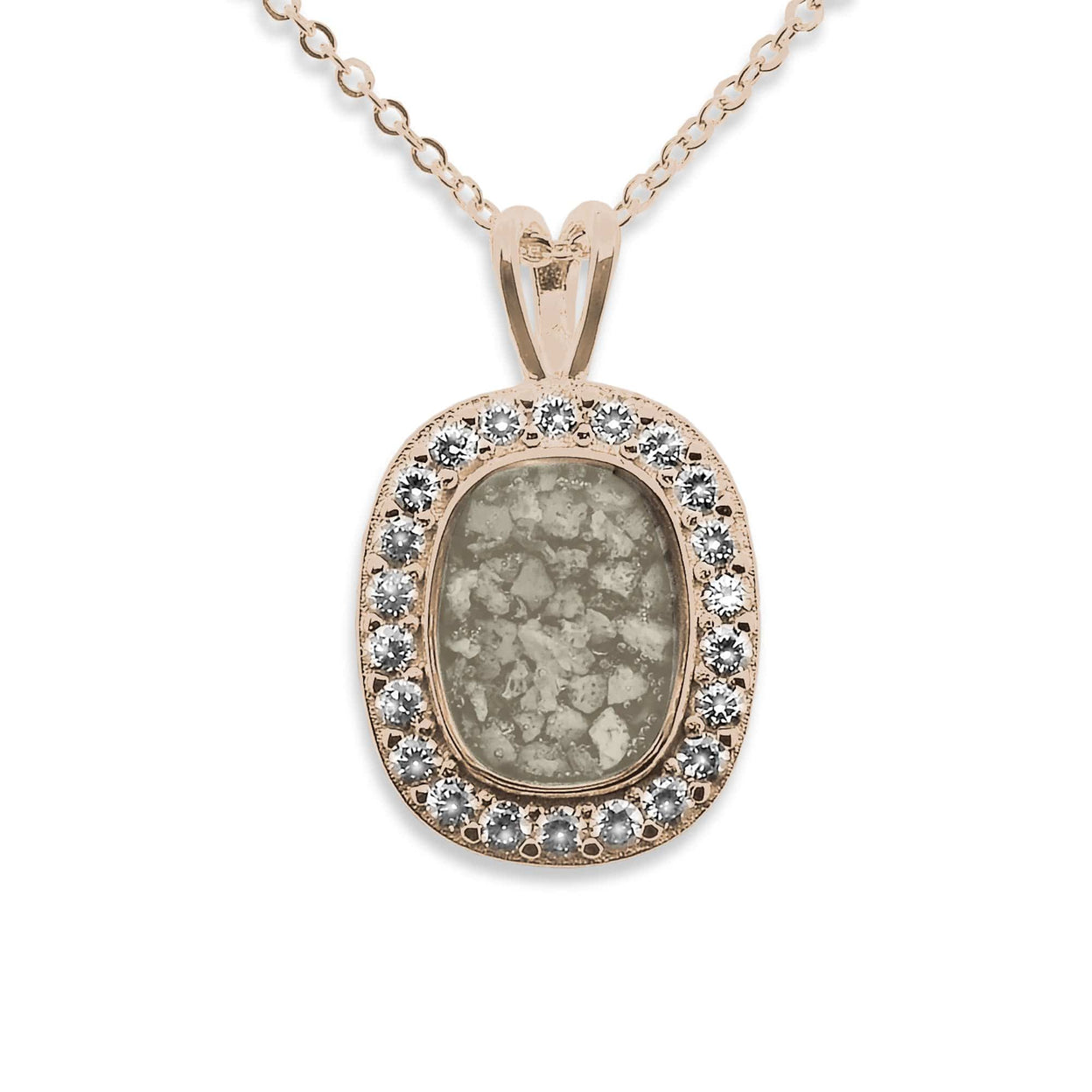 Load image into Gallery viewer, EverWith Ladies Treasure Memorial Ashes Pendant with Fine Crystals