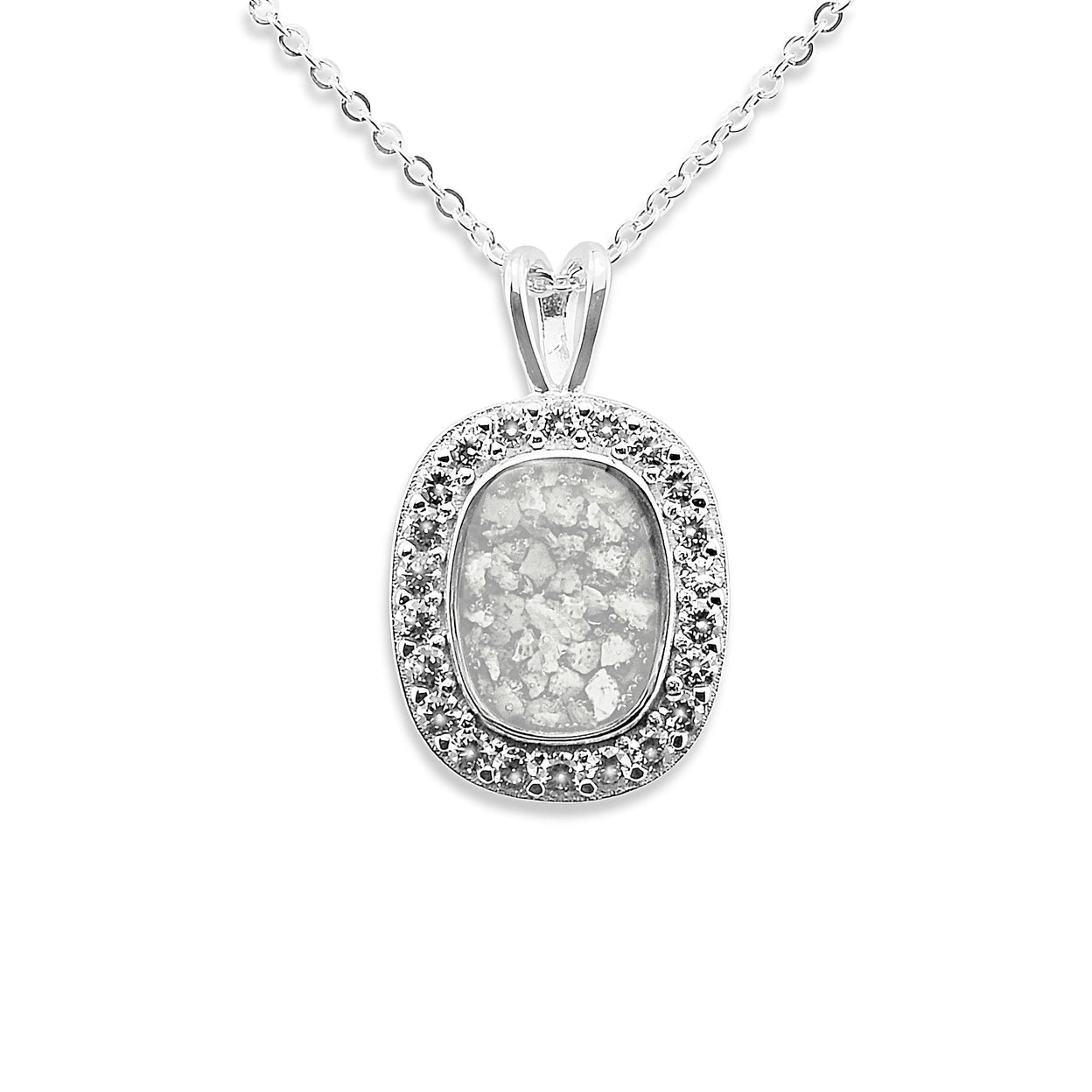 Load image into Gallery viewer, EverWith Ladies Treasure Memorial Ashes Pendant with Fine Crystals