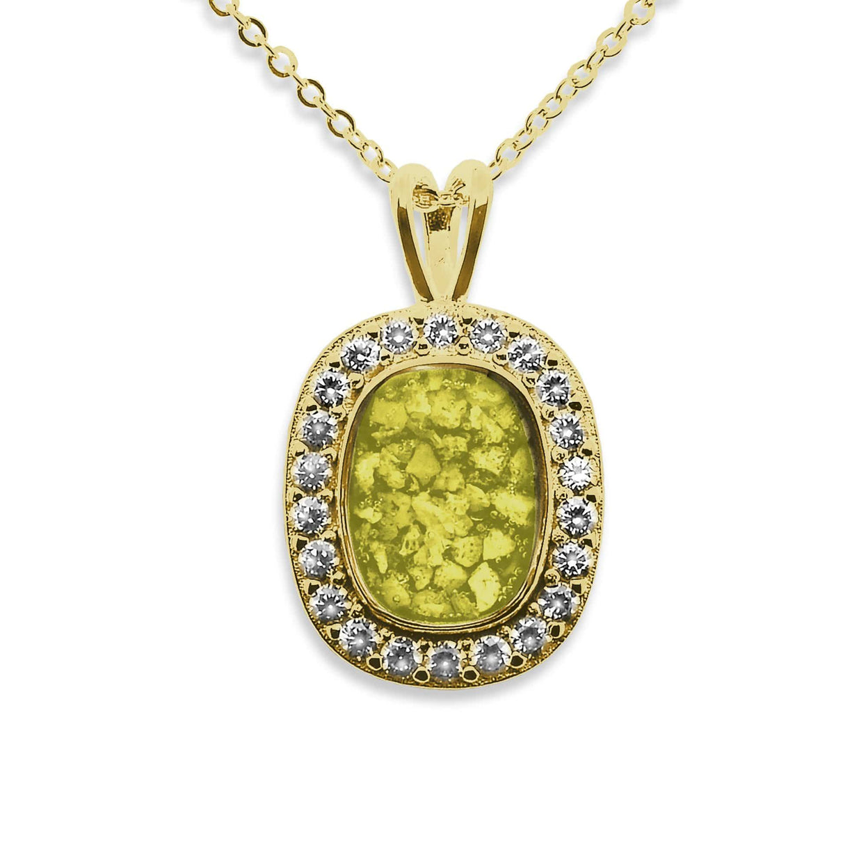 Load image into Gallery viewer, EverWith Ladies Treasure Memorial Ashes Pendant with Fine Crystals