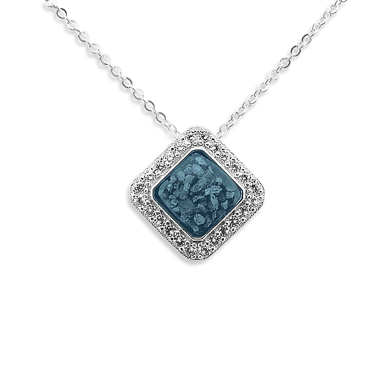 Load image into Gallery viewer, EverWith Ladies Bless Memorial Ashes Pendant with Fine Crystals