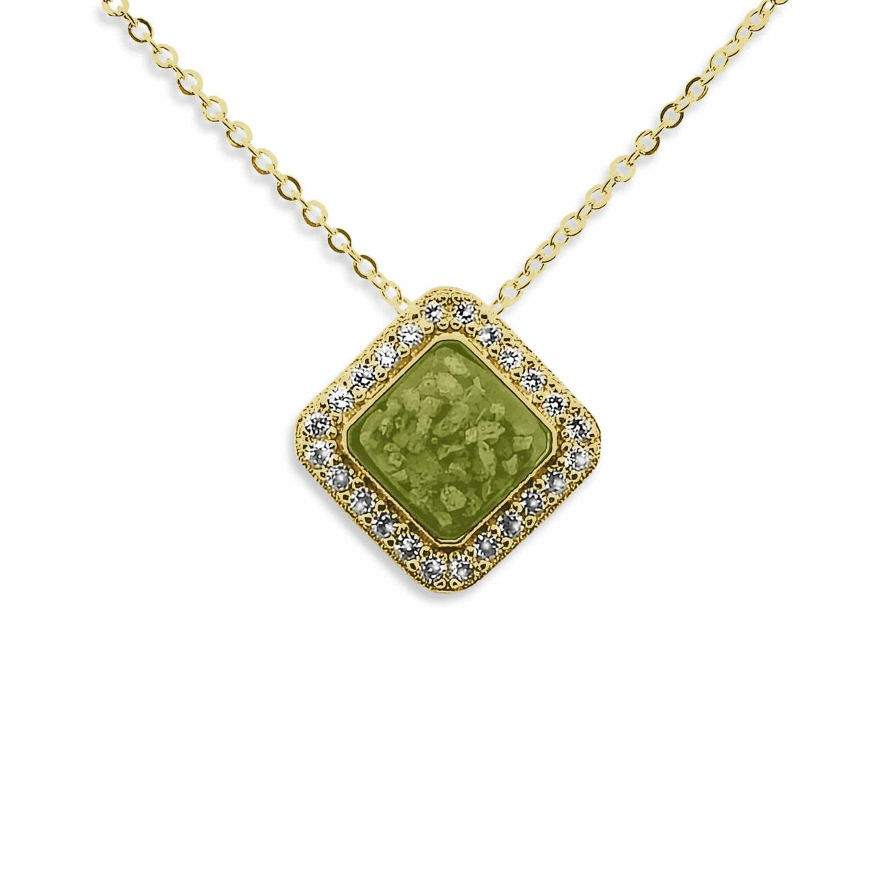 Load image into Gallery viewer, EverWith Ladies Bless Memorial Ashes Pendant with Fine Crystals