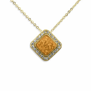 EverWith Ladies Bless Memorial Ashes Pendant with Fine Crystals